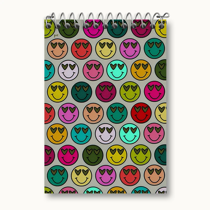 دفتر یادداشت 50 برگ خندالو طرح ایموجی کد N5347