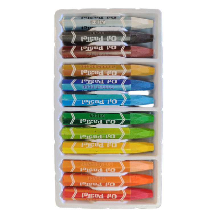 پاستل 12 رنگ مدل لابوبو کد 01