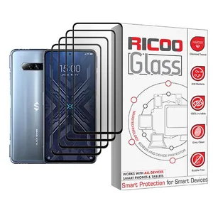 Ricoo Glass MIX004 Screen Protector For Xiaomi Black Shark 4 Pack Of 4