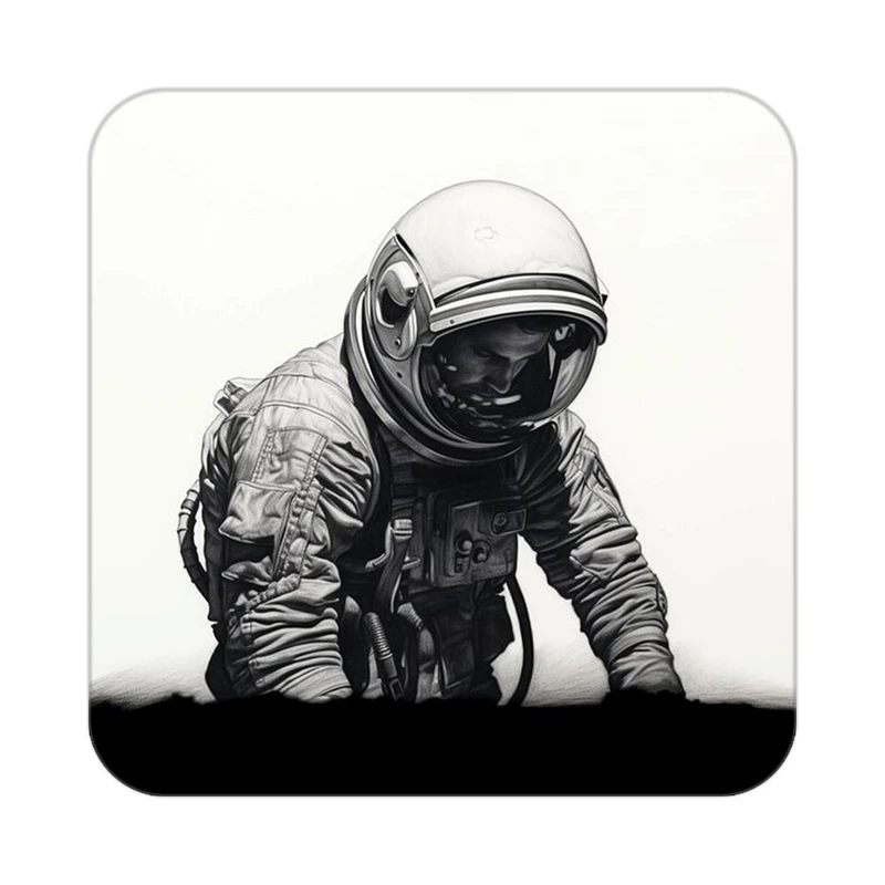 زیر لیوانی کاکتی طرح فضانورد مدل mp46072