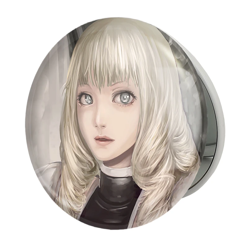 آینه جیبی خندالو طرح آناستازیا انیمه کلیمور مدل تاشو کد 33472