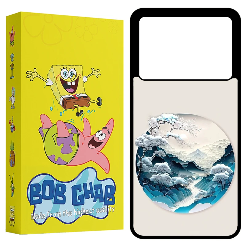 کاور باب قاب طرح طبیعت مدل BCPX6P مناسب برای گوشی موبایل شیائومی Poco X6 Pro 5G / Redmi K70E