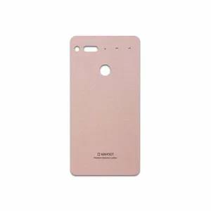 MAHOOT Rose Gold Leather Cover Sticker for Essential PH1