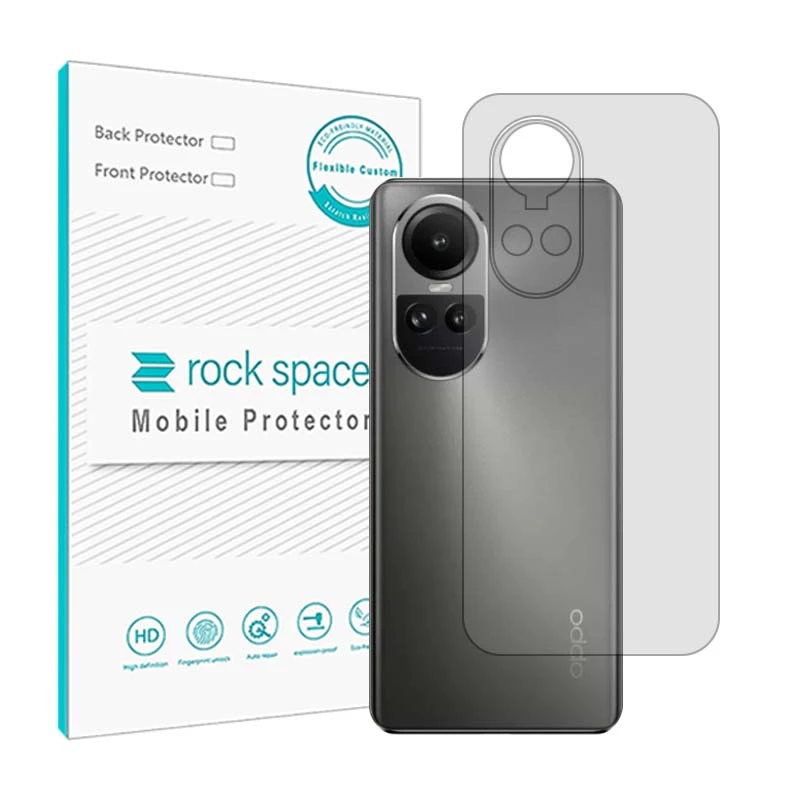 محافظ پشت گوشی شفاف راک اسپیس مدل HyGEL مناسب برای گوشی موبایل اوپو Reno10 pro global