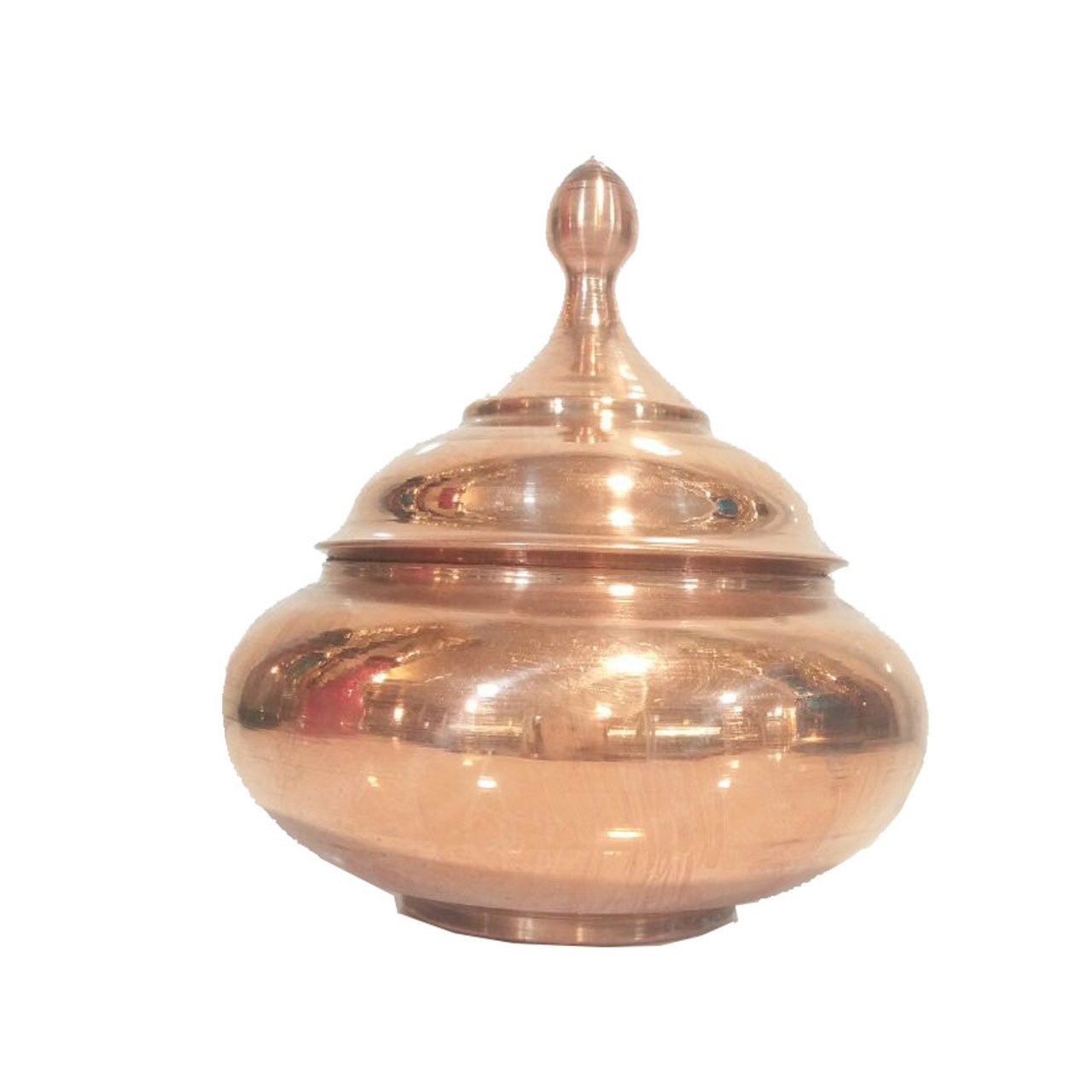 قندان مسی  گوهرچین کد 5287