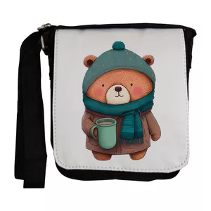  کیف دوشی بچگانه طرح بچه خرس کد dko100