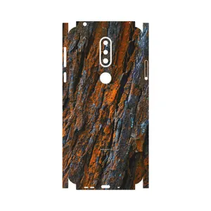 MAHOOT Wood Texture 6-FullSkin Cover Sticker for Nokia 7.1
