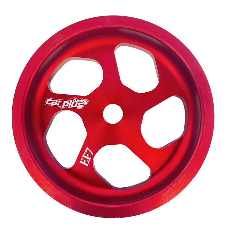 پولی سر میل لنگ کار پلاس تیونینگ کد CPT-EF7 RED مناسب برای سمند و سورن و دنا EF7