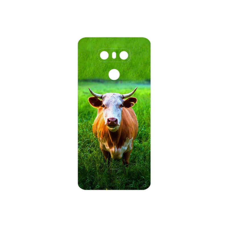 برچسب پوششی ماهوت مدل Cow مناسب برای گوشی موبایل ال جی G6