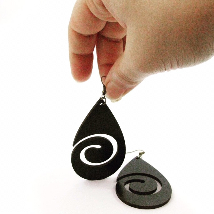 گوشواره زنانه هانستو مدل E2-012 مجموعه 2 عددی