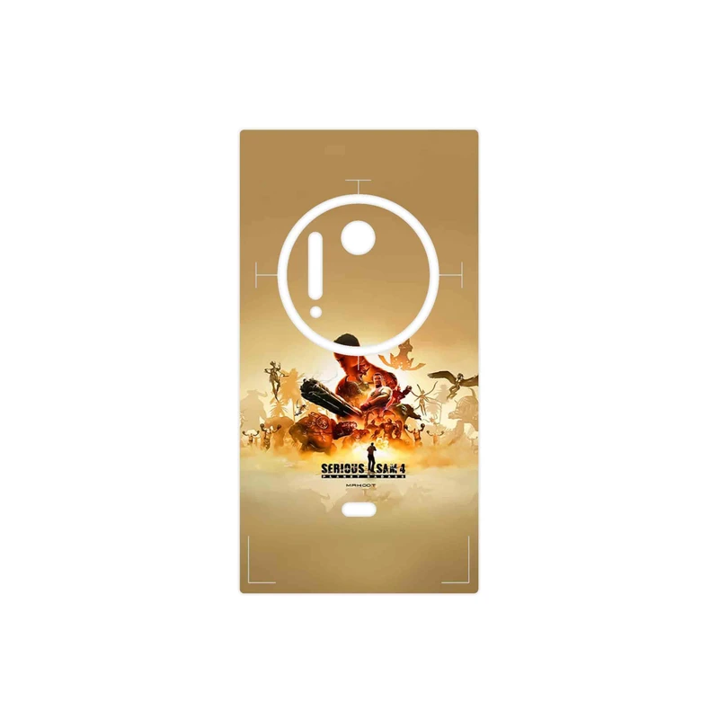 برچسب پوششی ماهوت مدل Serious Sam Game Series مناسب برای گوشی موبایل نوکیا Lumia 1020