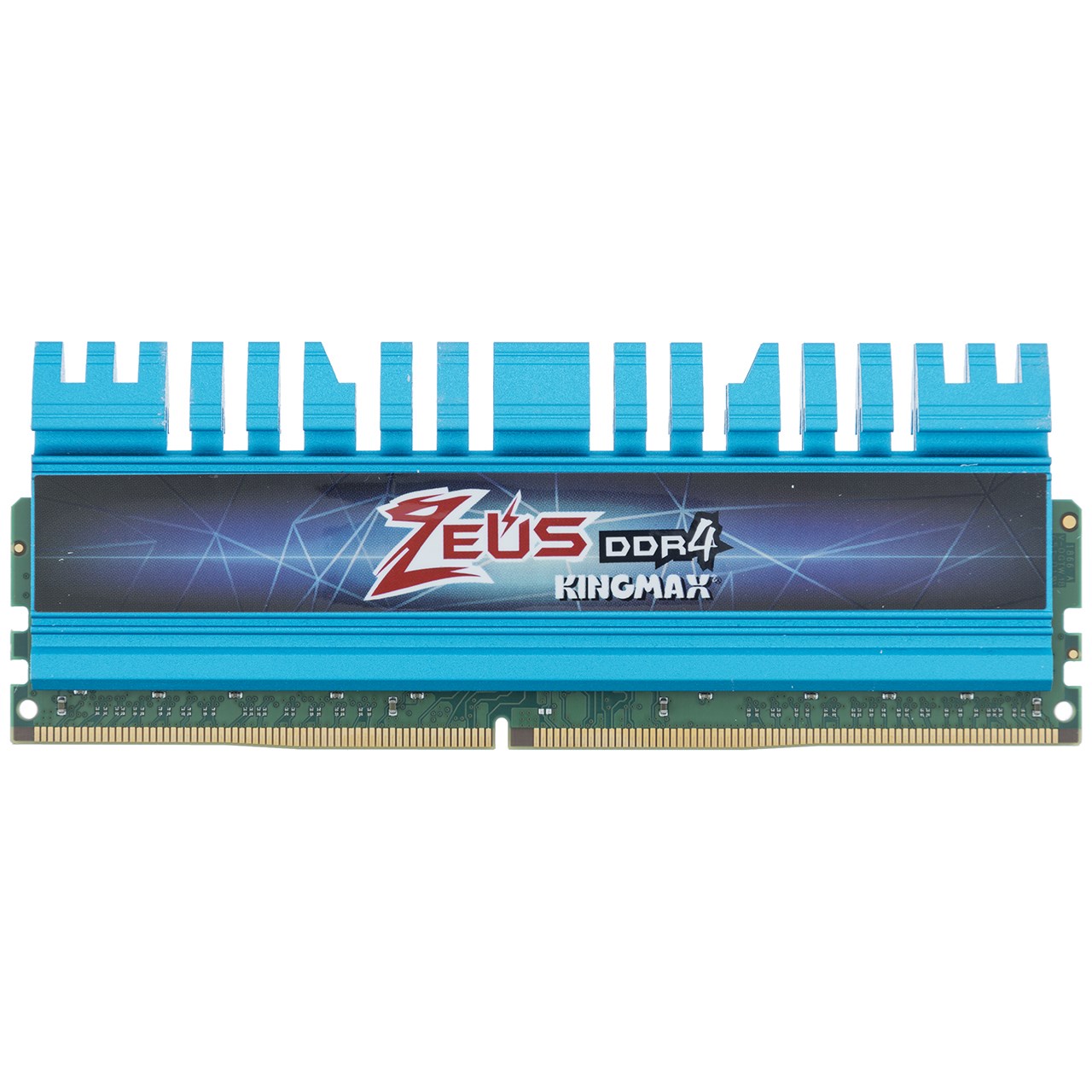 رم دسکتاپ DDR4 تک کاناله 3000 مگاهرتز CL16 کینگ مکس مدل Zeus ظرفیت 16 گیگابایت