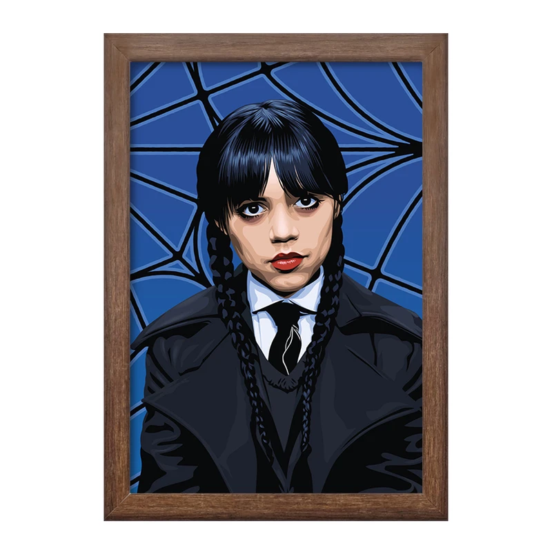 تابلو خندالو طرح ونزدی (Wednesday) کد F2445