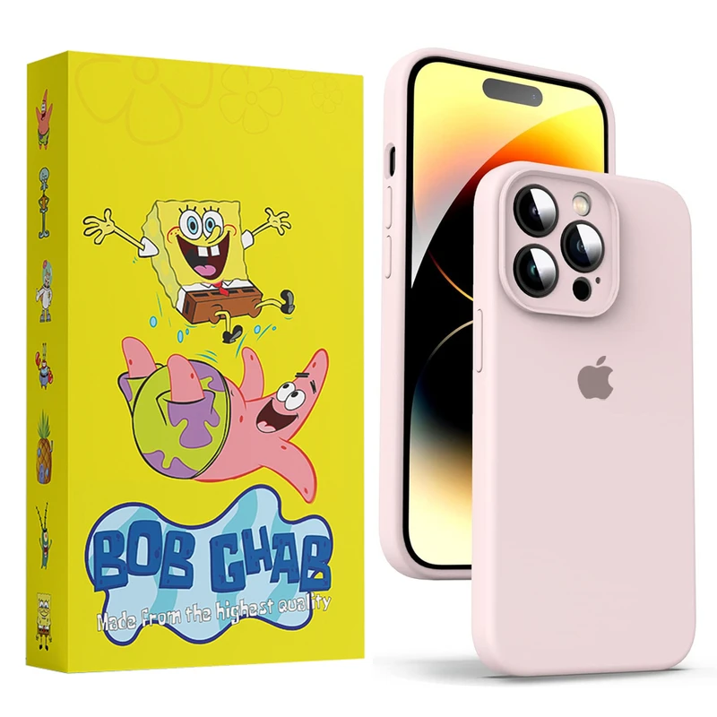  کاور باب قاب مدل سیلیکونی BOBSILIC مناسب برای گوشی موبایل اپل iPhone 14 Pro