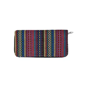 کیف پول زنانه مدل سنتی طرح گلیم کد 300