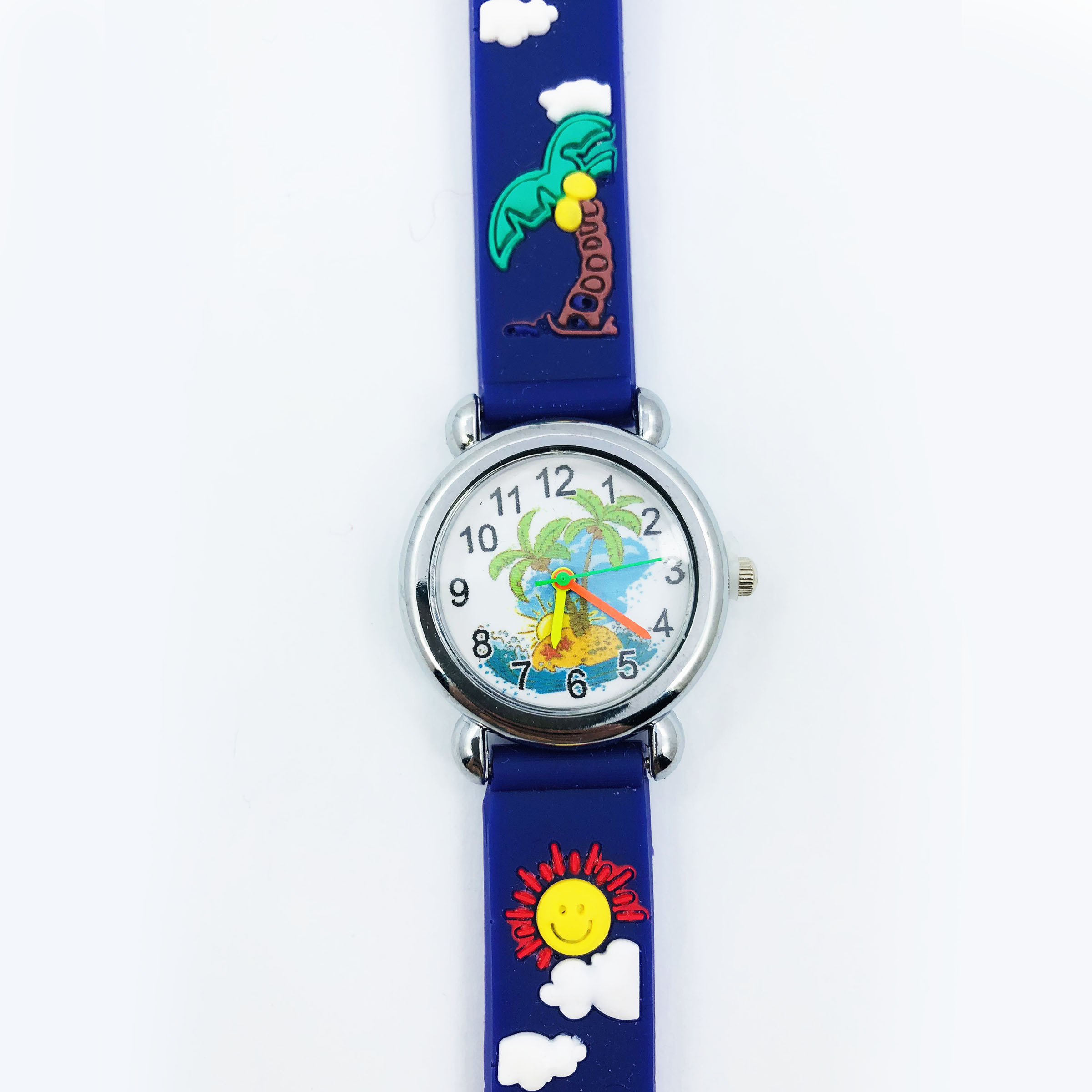 ساعت مچی عقربه ای بچگانه مدل جزیره ساعت مچی عقربه ای بچگانه مدل جزیره