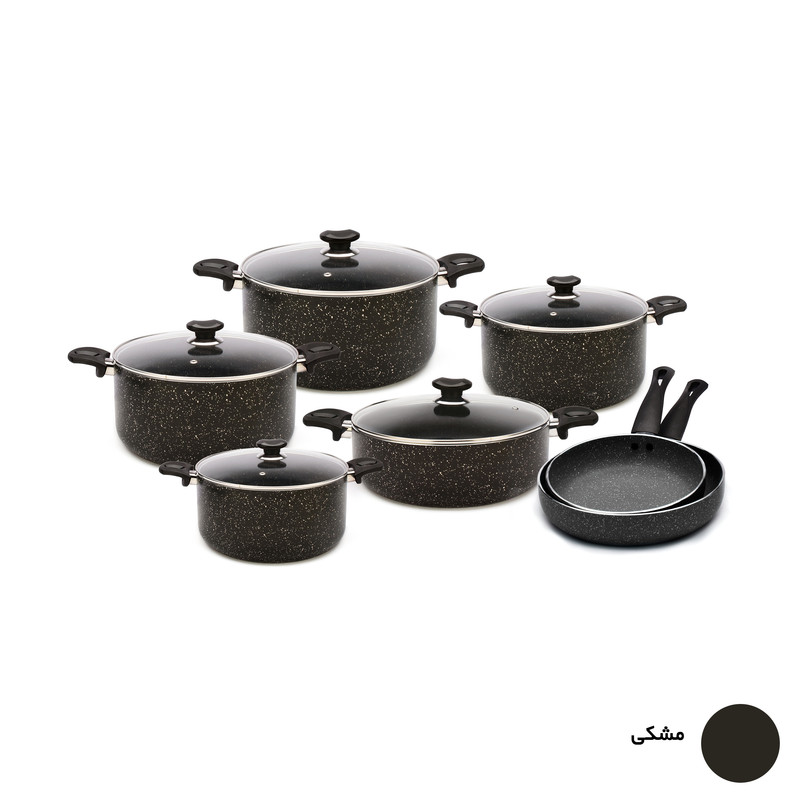 سرویس پخت و پز 12 پارچه زرساب مدل ویولت