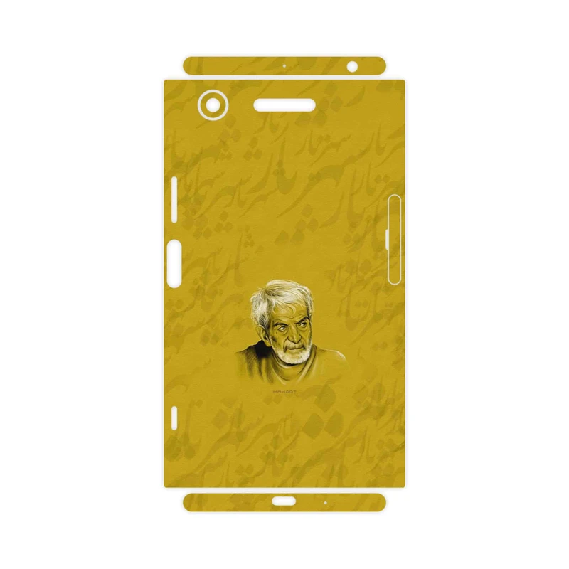 برچسب پوششی ماهوت مدل MohammadHossein Shahriar-FullSkin مناسب برای گوشی موبایل سونی Xperia XZ1