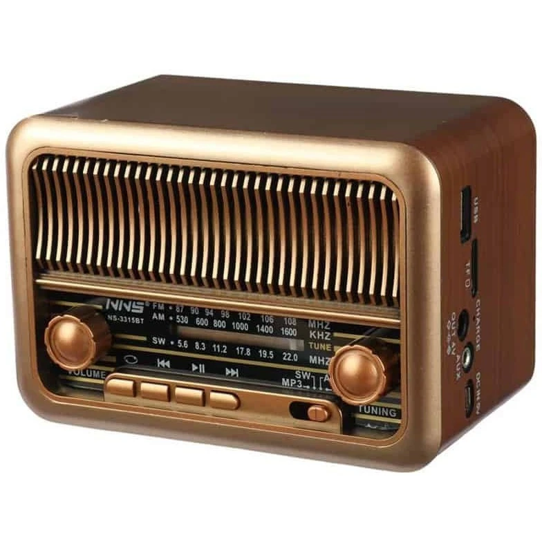 عکس شماره 8 : رادیو اسپیکر fm، am، sw مدل ns-3315bt دارای bluetooth