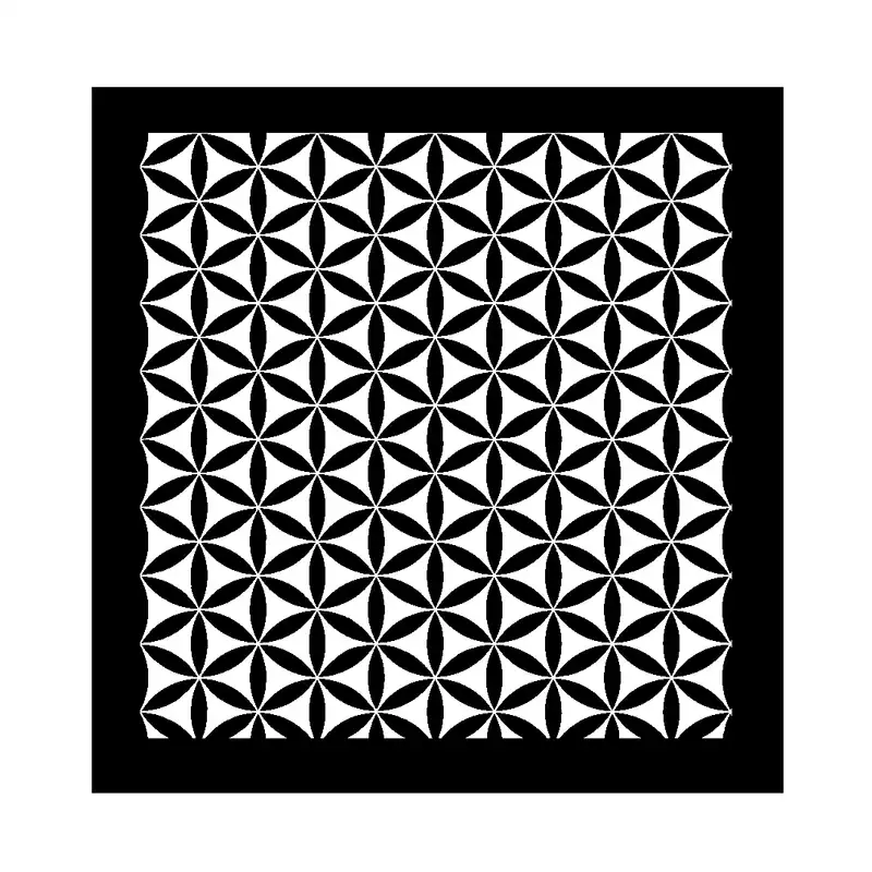 شابلون باتیس آرت طرح تذهیب کد 50-80