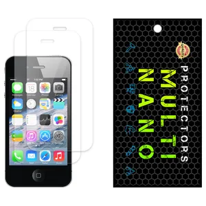 Multi Nano X-S2N Screen Protector For Apple iPhone 4S Pack of 2