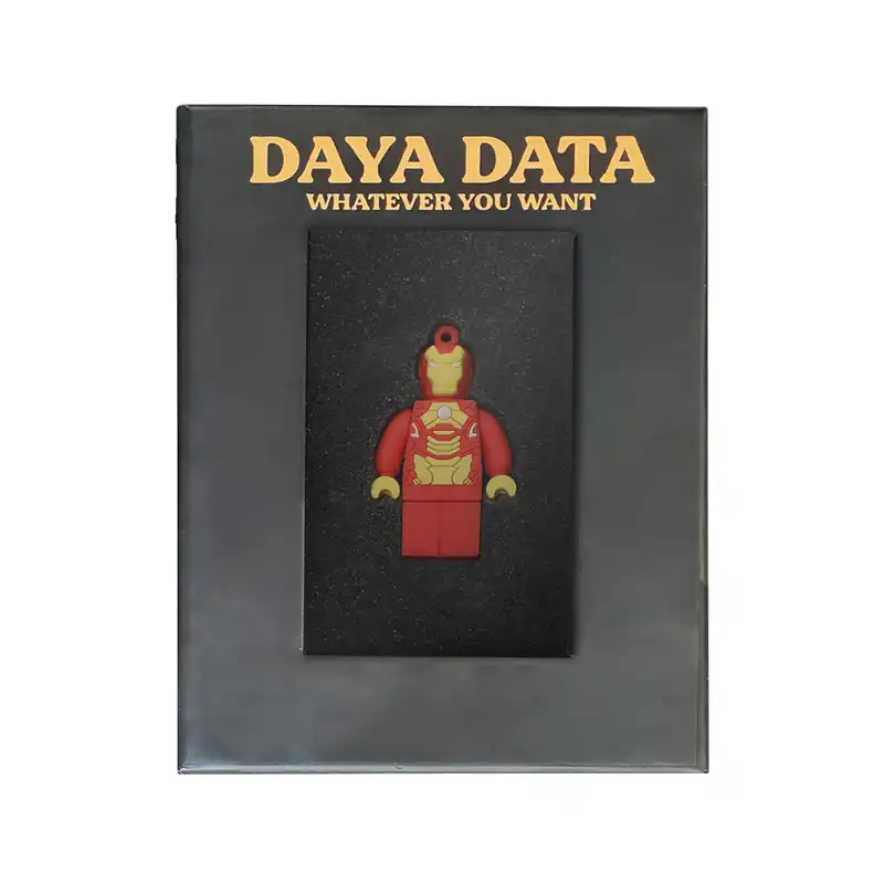 فلش مموری دایا دیتا طرح لگو مرد آهنی مدل PC1052-USB3 ظرفیت 128 گیگابایت