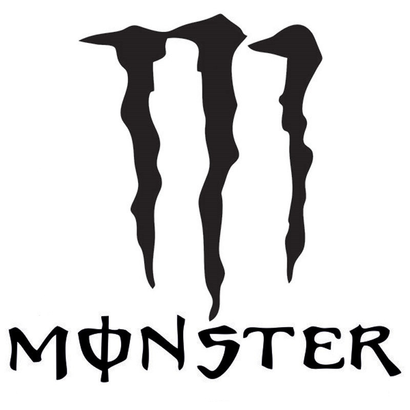 برچسب بدنه خودرو صفا طرح MONSTER