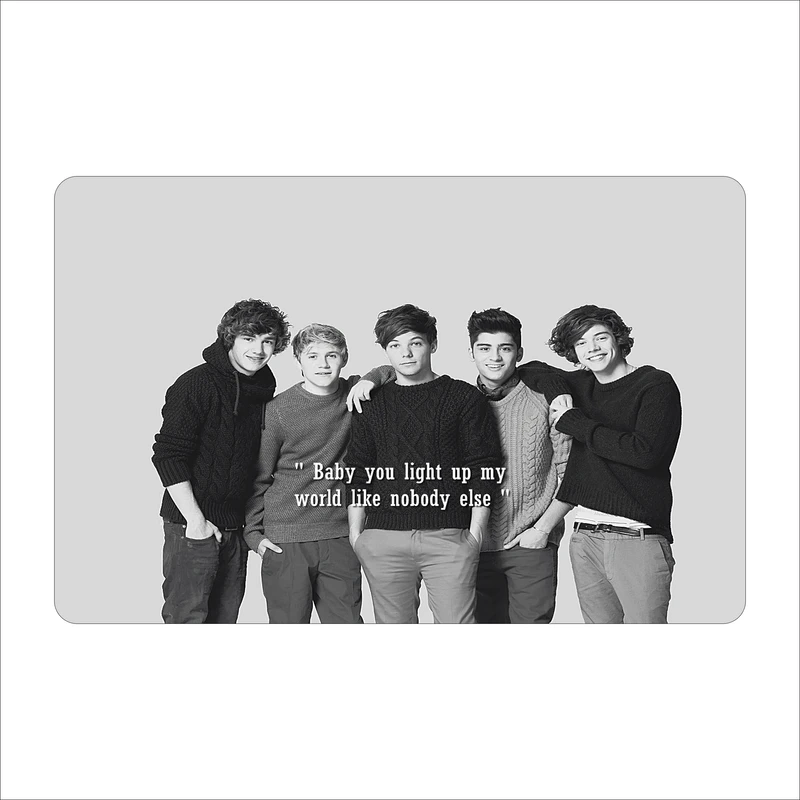 ماوس پد طرح وان دایرکشن- one direction مدل mpb356