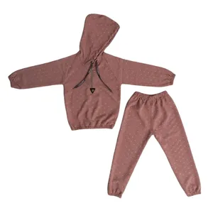 ست هودی و شلوار دخترانه مدل ابر و بادی کد 4