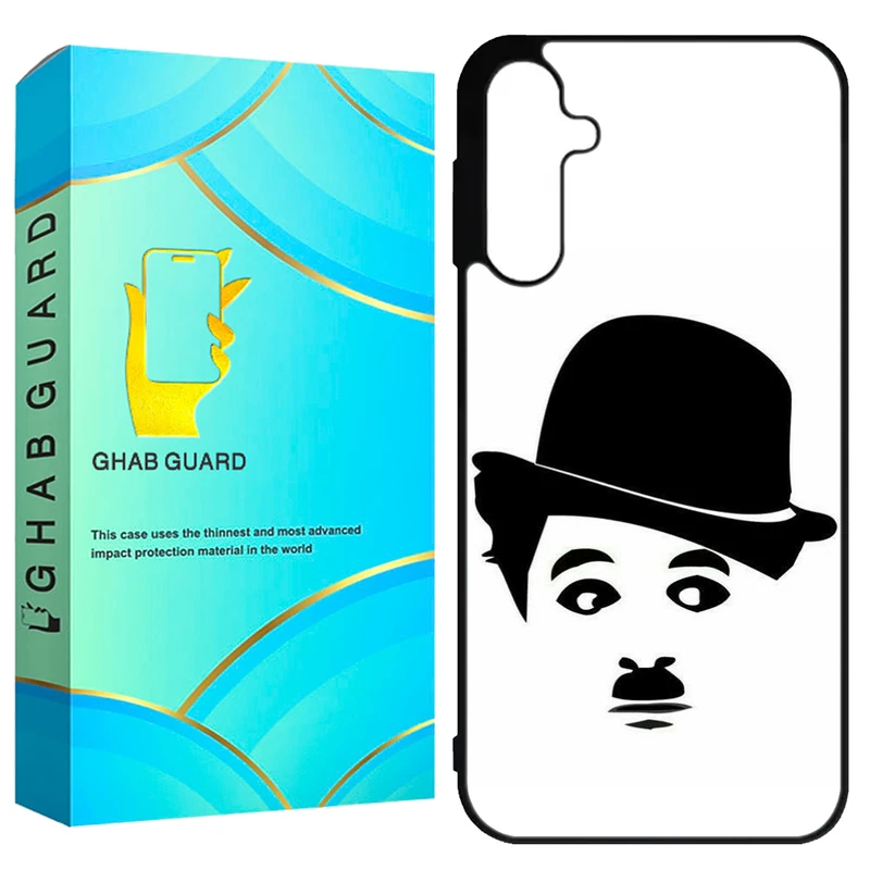 کاور قاب گارد طرح چارلی چاپلین مدل GCHPA55 مناسب برای گوشی موبایل سامسونگ Galaxy A55 5G 