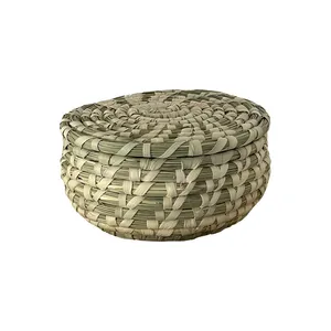 سبد کپو بافی مدل گندم کد 03