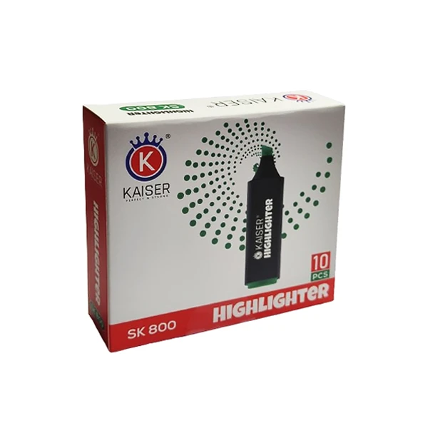 ماژیک علامت گذار کایزر کد SK800 بسته 10 عددی