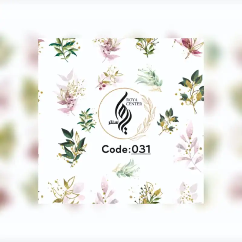 برچسب لنز ناخن مدل 031