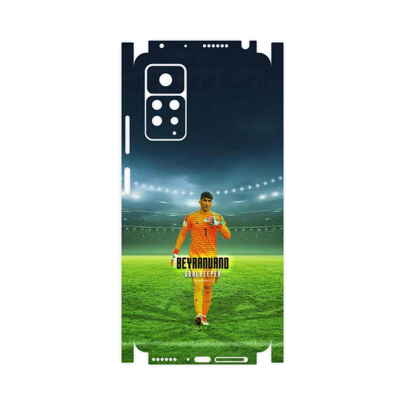 برچسب پوششی ماهوت مدل Alireza Beiranvand-FullSkin مناسب برای گوشی موبایل شیائومی Redmi Note 11 Pro Plus 5G (India)