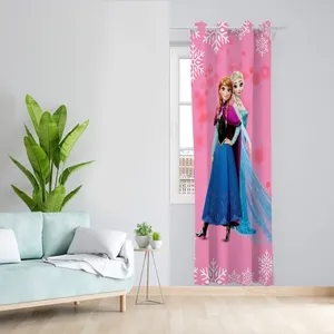 پرده مدل السا و آنا مخمل پانچی کد 1887 سایز 140x280 سانتی متر