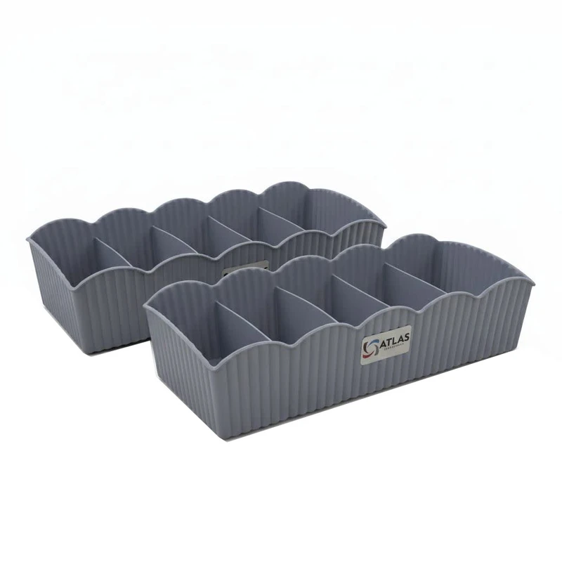 نظم دهنده جوراب اطلس مدل گرافیک بسته دو عددی