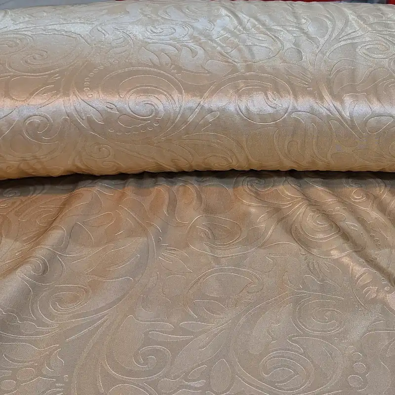 پارچه ملحفه مدل کرپ گل برجسته