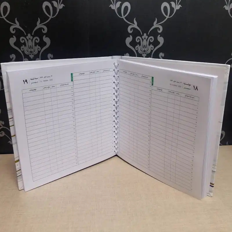 سالنامه سال 1401 مدل نوبت دهی کد 36