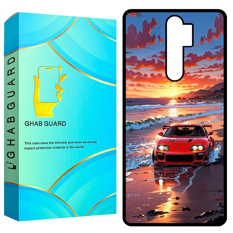 کاور قاب گارد طرح ماشین مدل GCHPN8P مناسب برای گوشی موبایل شیائومی Redmi Note 8 Pro