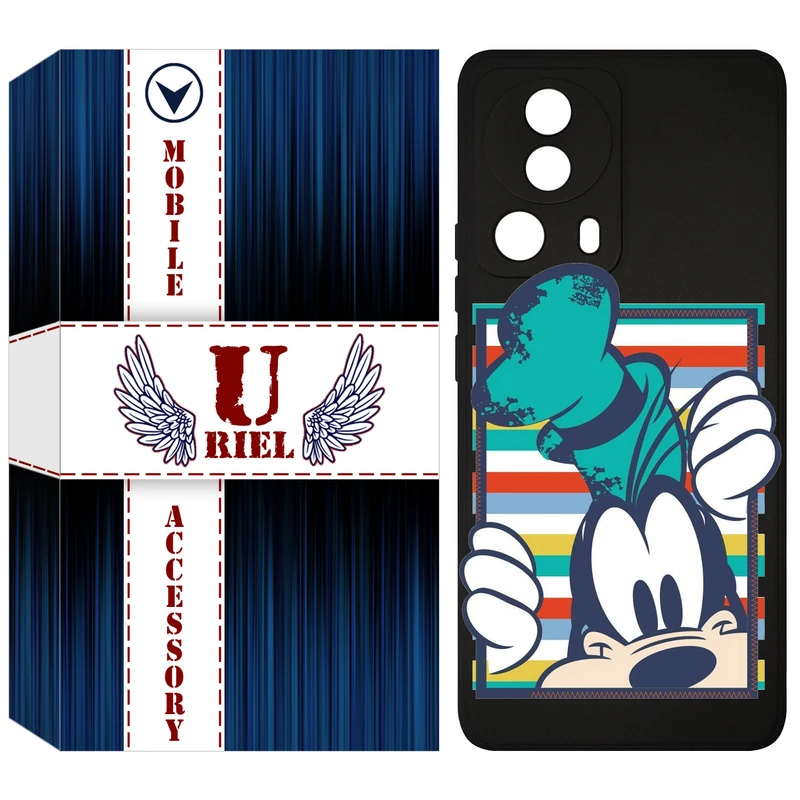 کاور یوریل مدل KSH کد 2 طرح سگ مناسب برای گوشی موبایل شیائومی 13 Lite