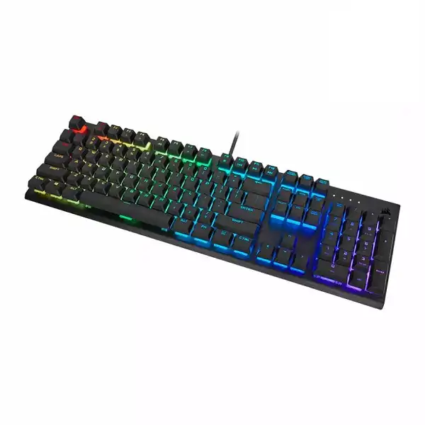 کیبورد مخصوص بازی کورسیر مدل K60 RGB PRO Cherry Viola