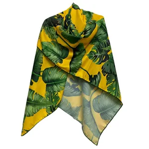 روسری زنانه مدل نخی کجراه بهاره دست دوز کد 1424