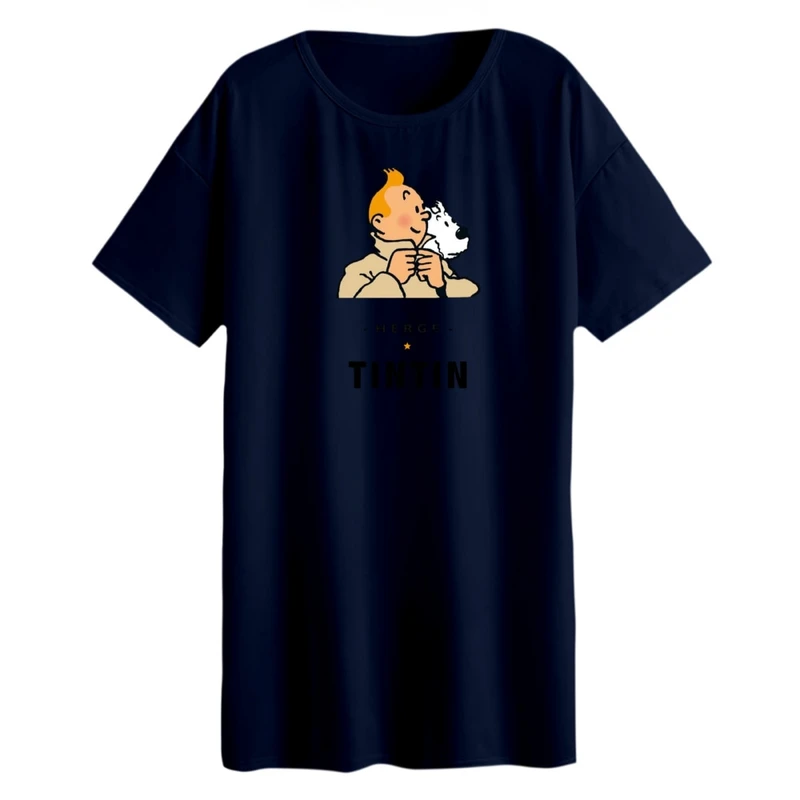 تی شرت لانگ زنانه مدل تن تن