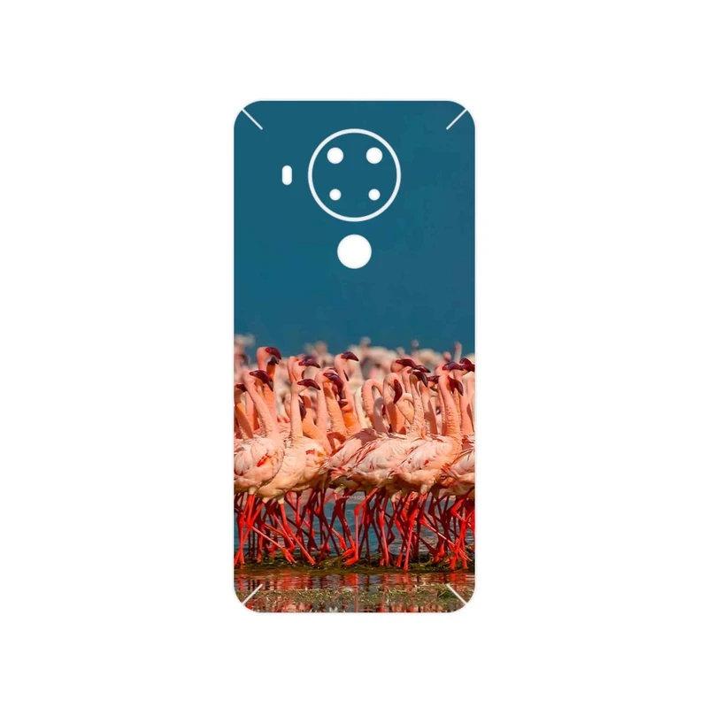 برچسب پوششی ماهوت مدل Flamingo مناسب برای گوشی موبایل نوکیا 5.4