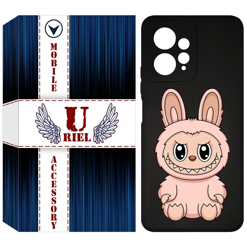 کاور یوریل مدل KSH کد 138 طرح عروسک لبوبو مناسب برای گوشی موبایل شیائومی Redmi Note 12 4G