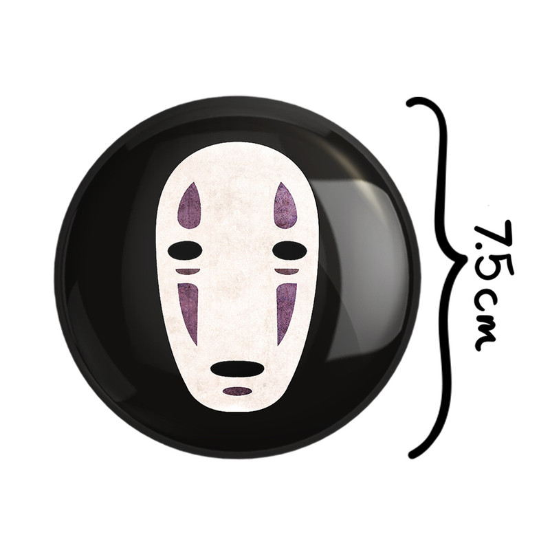 آینه جیبی خندالو طرح کائوناشی انیمه شهر اشباح Spirited Away مدل تاشو کد 4887 آینه جیبی خندالو طرح کائوناشی انیمه شهر اشباح Spirited Away مدل تاشو کد 4887