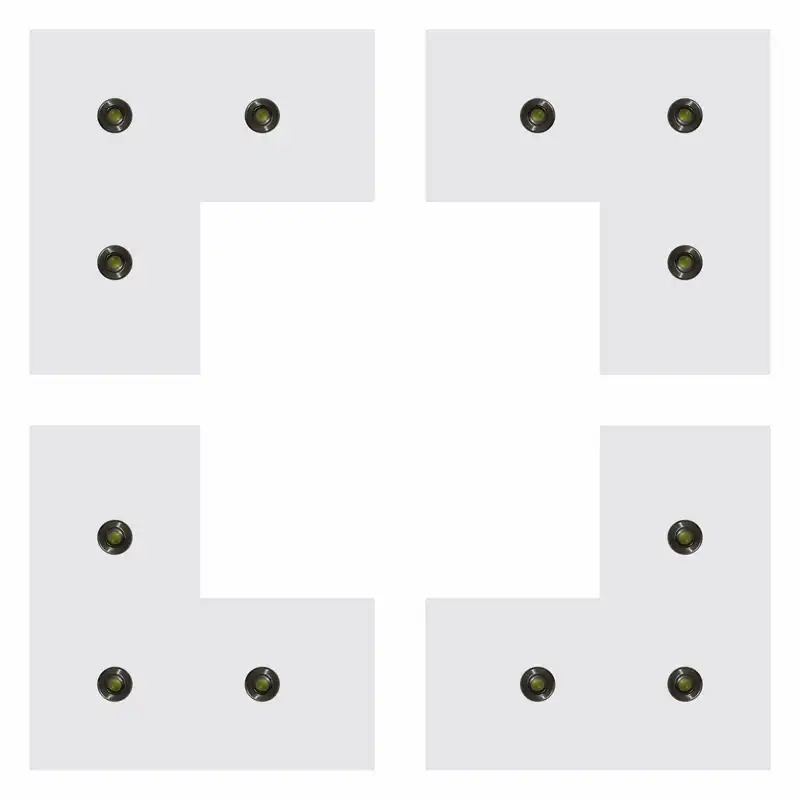 کناف پیش ساخته سقف مدل آرک طرح چند وجهی کد LS4 بسته 4 عددی