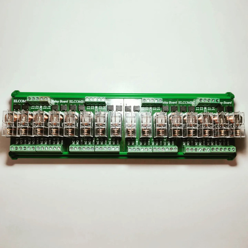 کارت رله 16 کانال اِلکامِک مدل E-RB-OTN16