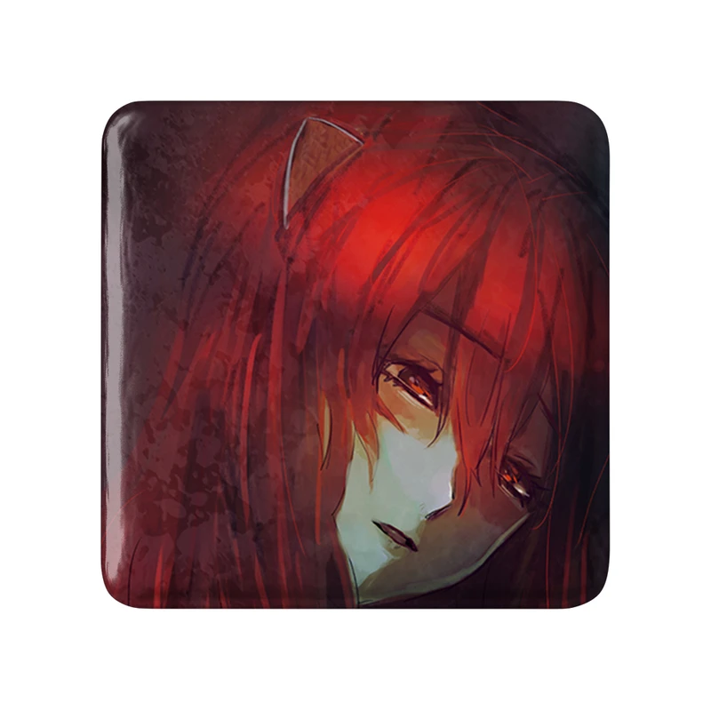 مگنت خندالو طرح لوسی انیمه الفن لید مدل مربعی کد 32197