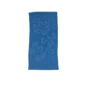 حوله دستی طرح گل سایز ۳۲×۶۵ سانتی متر